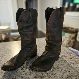 Mens Durango Slouch Cowboy Western Boots 10E